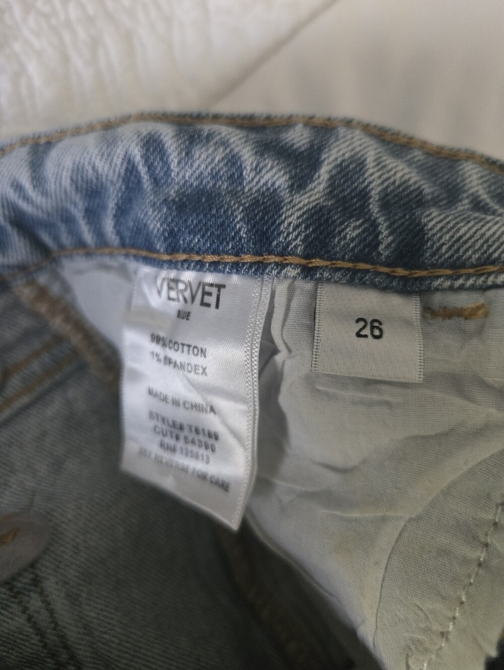 Light Wash Straight Leg Womens Jeans - Classic Blue - Picture 2 of 6